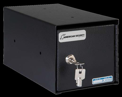American Security TB Series under-counter drop box